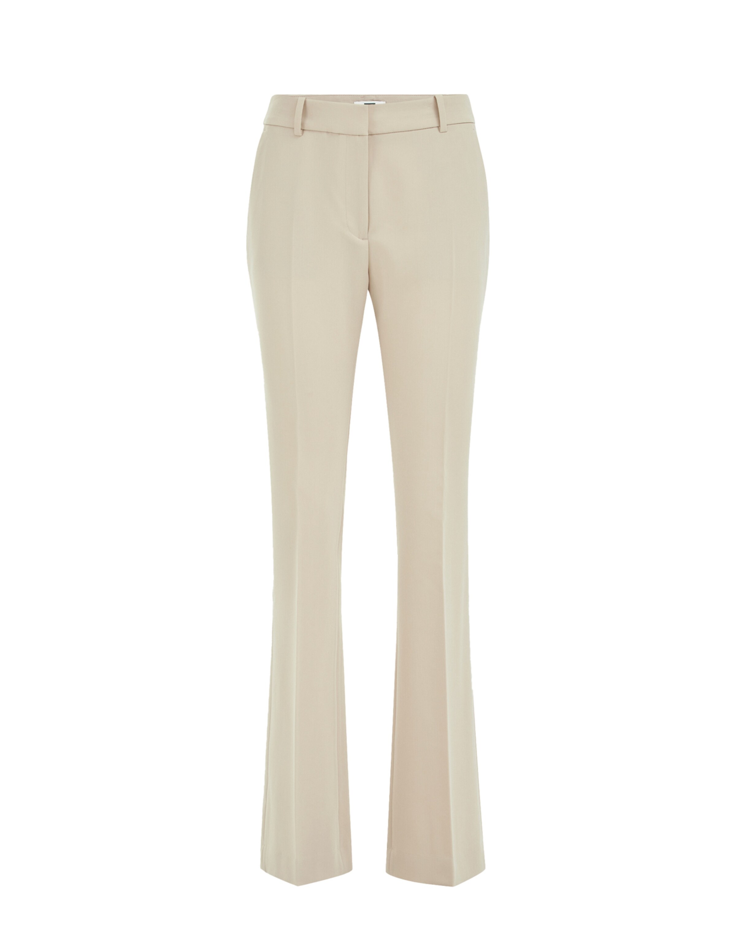 WE Fashion Viikidega püksid kreem, Tootevaade