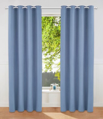 HOME AFFAIRE Curtains & Drapes in Blue