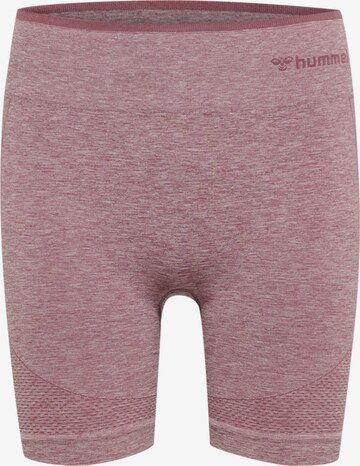 Pantalon de sport Hummel en rose : devant
