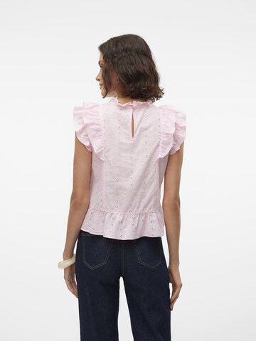 VERO MODA Blouse 'KAMMY ' in Roze