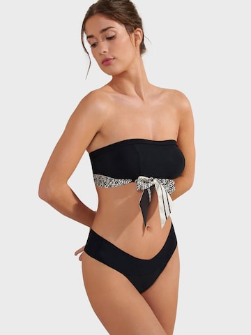 PAIN de SUCRE Bandeau Bikinitop 'Evry' in Schwarz
