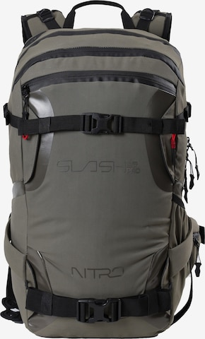NITRO Sportrugzak 'Slash 25 Pro' in Bruin: voorkant