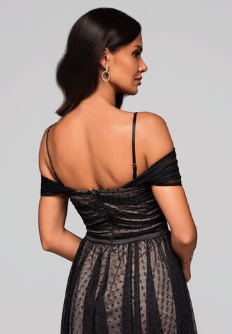 Ombre Evening dress in Black