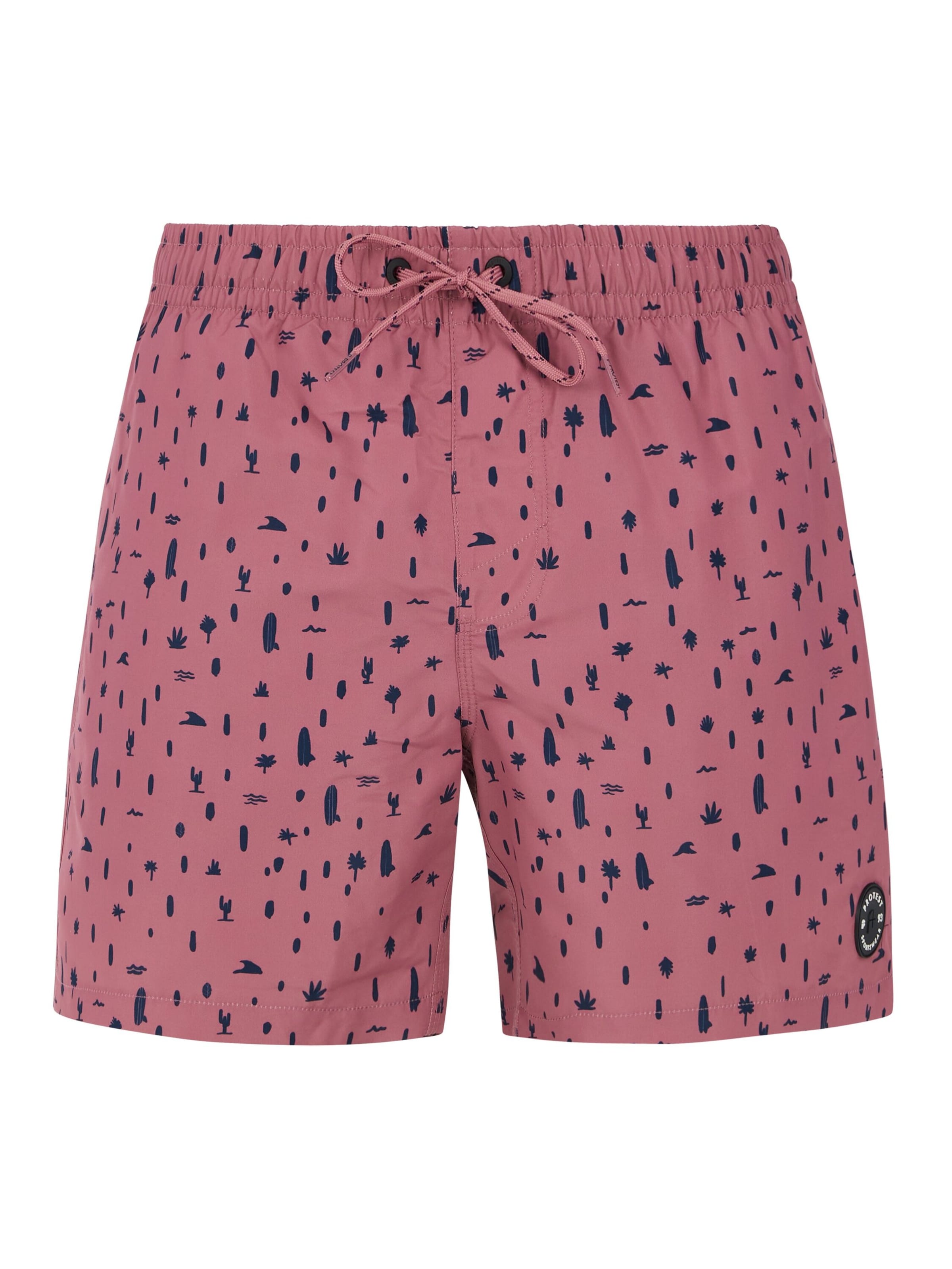 PROTEST Swimming shorts 'PRTGROM' in Pink