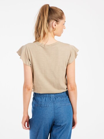 PROTEST Shirt in Beige