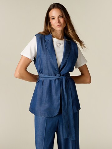 Gilet de costume oltre en bleu : devant