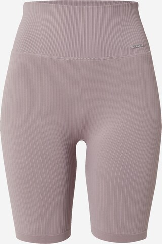 aim'n Slimfit Spodnie sportowe w kolorze fioletowy: przód