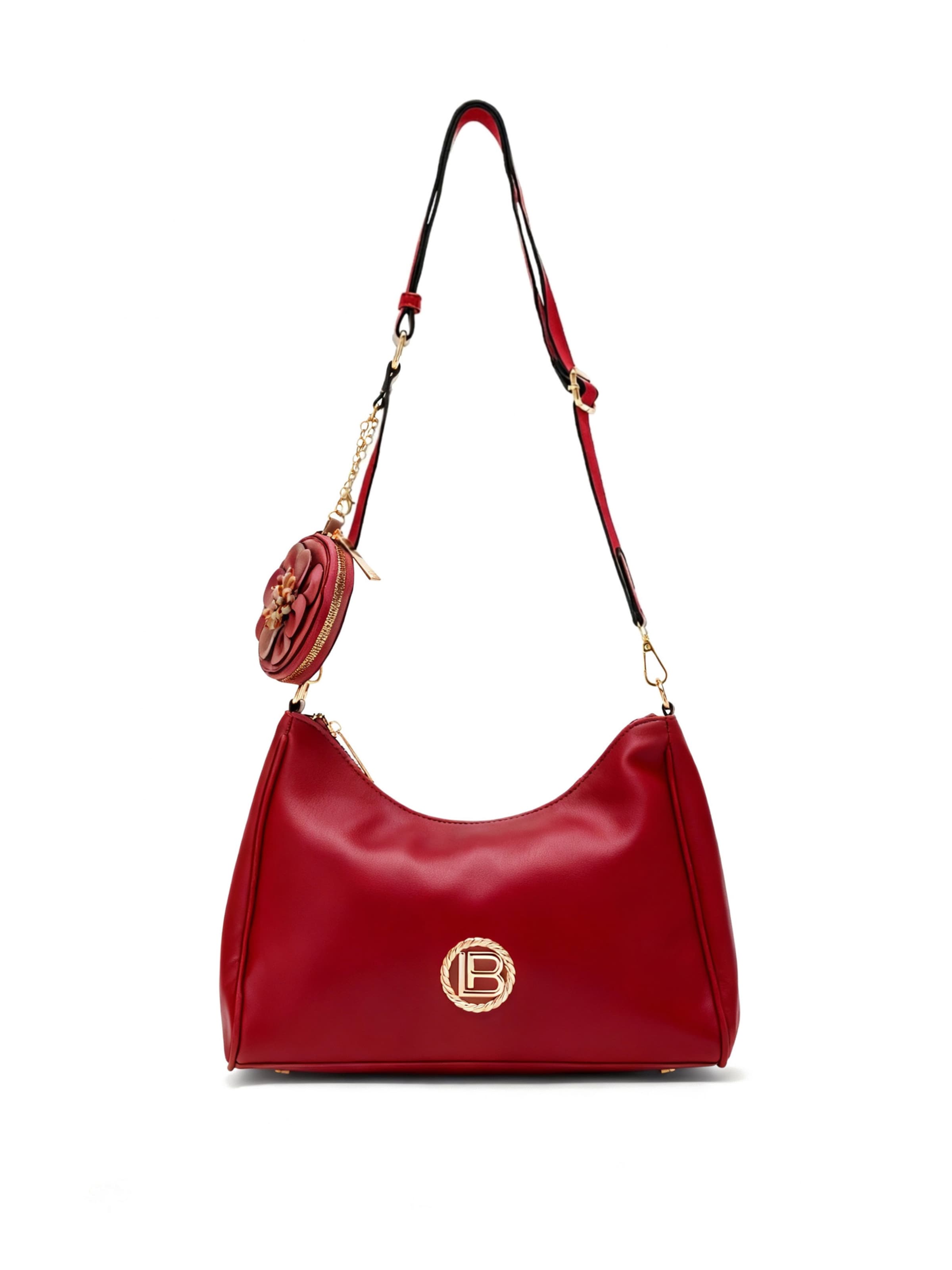 Borsa a tracolla 'Dausette 2' di Laura Biagiotti in rosso