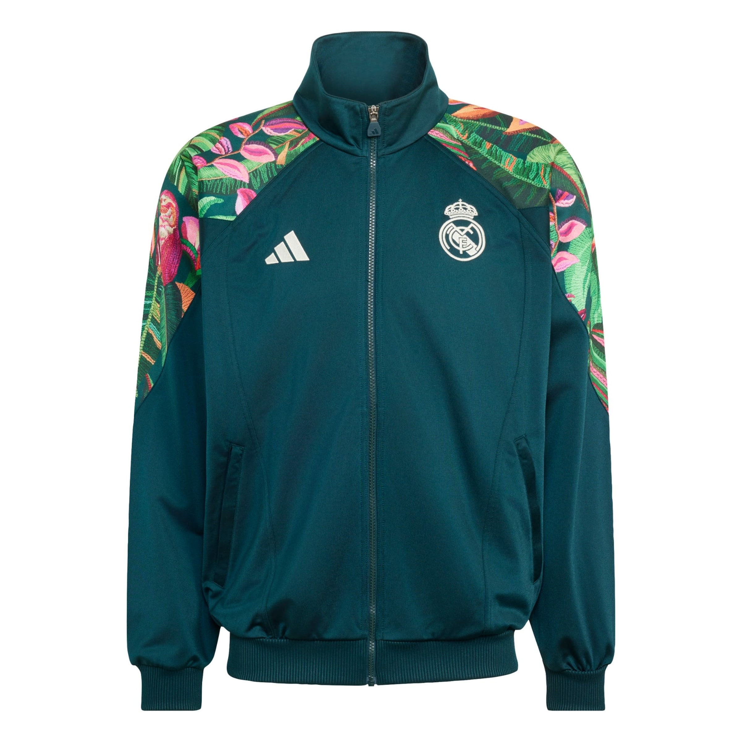 ADIDAS PERFORMANCE - Chaqueta de chándal 'Real Madrid Farm' en verde: frente