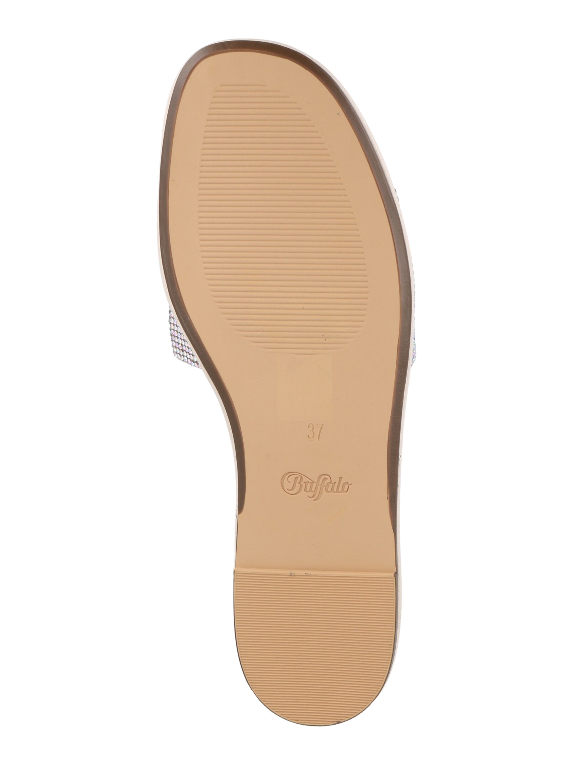 BUFFALO - Sapato aberto 'Riana' em prata