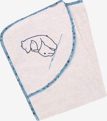 STERNTALER Shower Towel 'Elia' in White: front