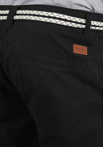 BLEND Regular Chinoshorts 'Ragna' in Schwarz