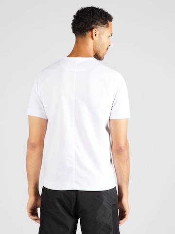 T-Shirt fonctionnel Calvin Klein Sport en blanc