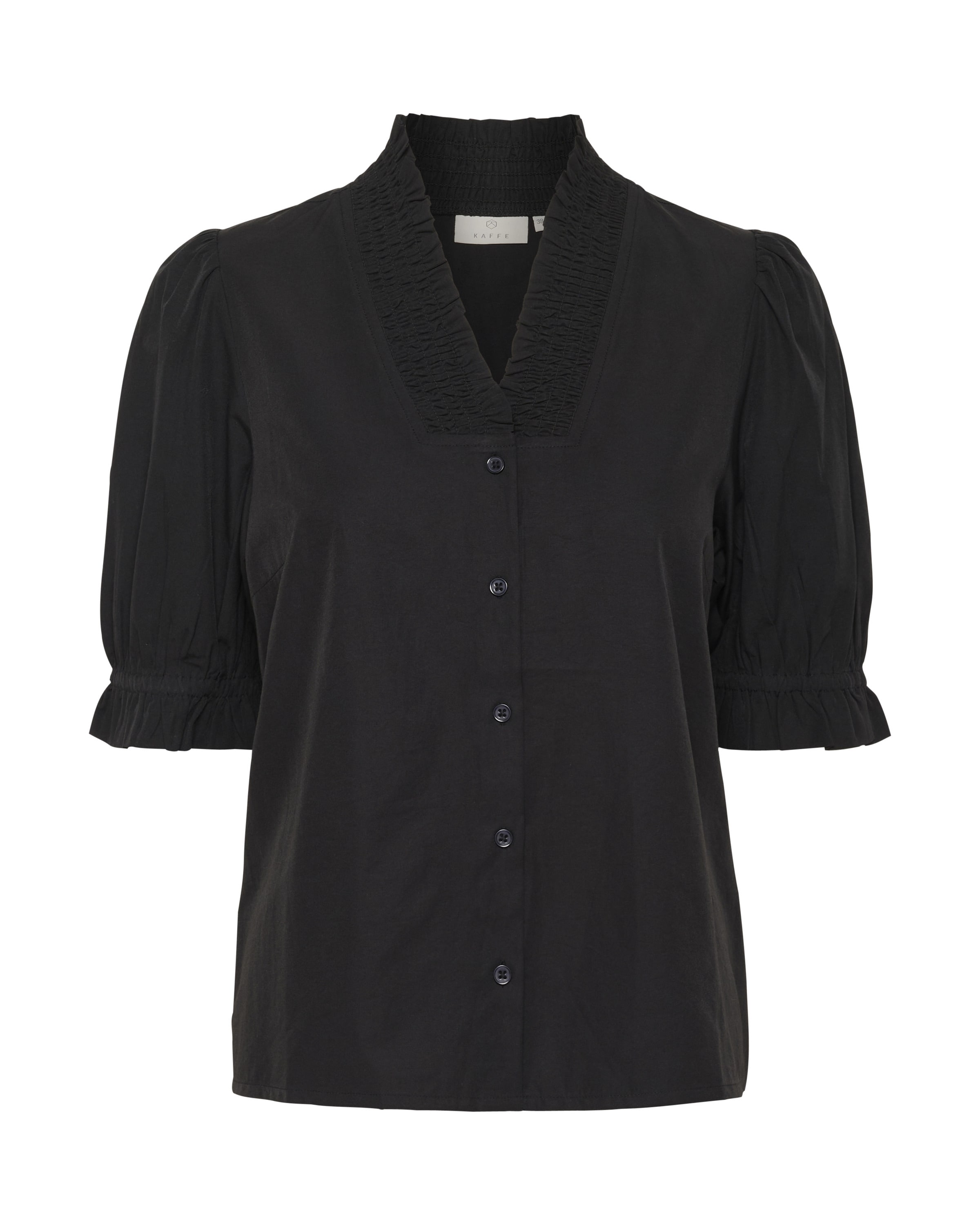 Kaffe Bluse 'KA Maia' in Schwarz: Vorderseite