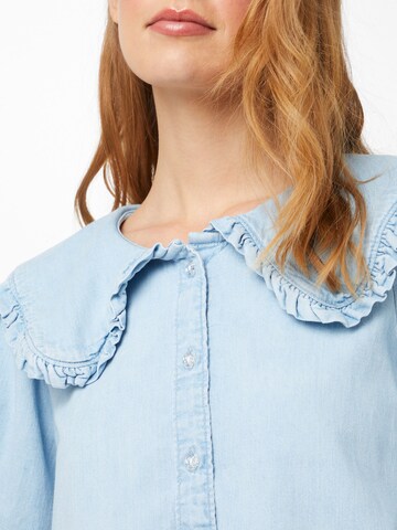 LEVI'S ® Блуза 'Mimmi Collar Blouse' в синьо