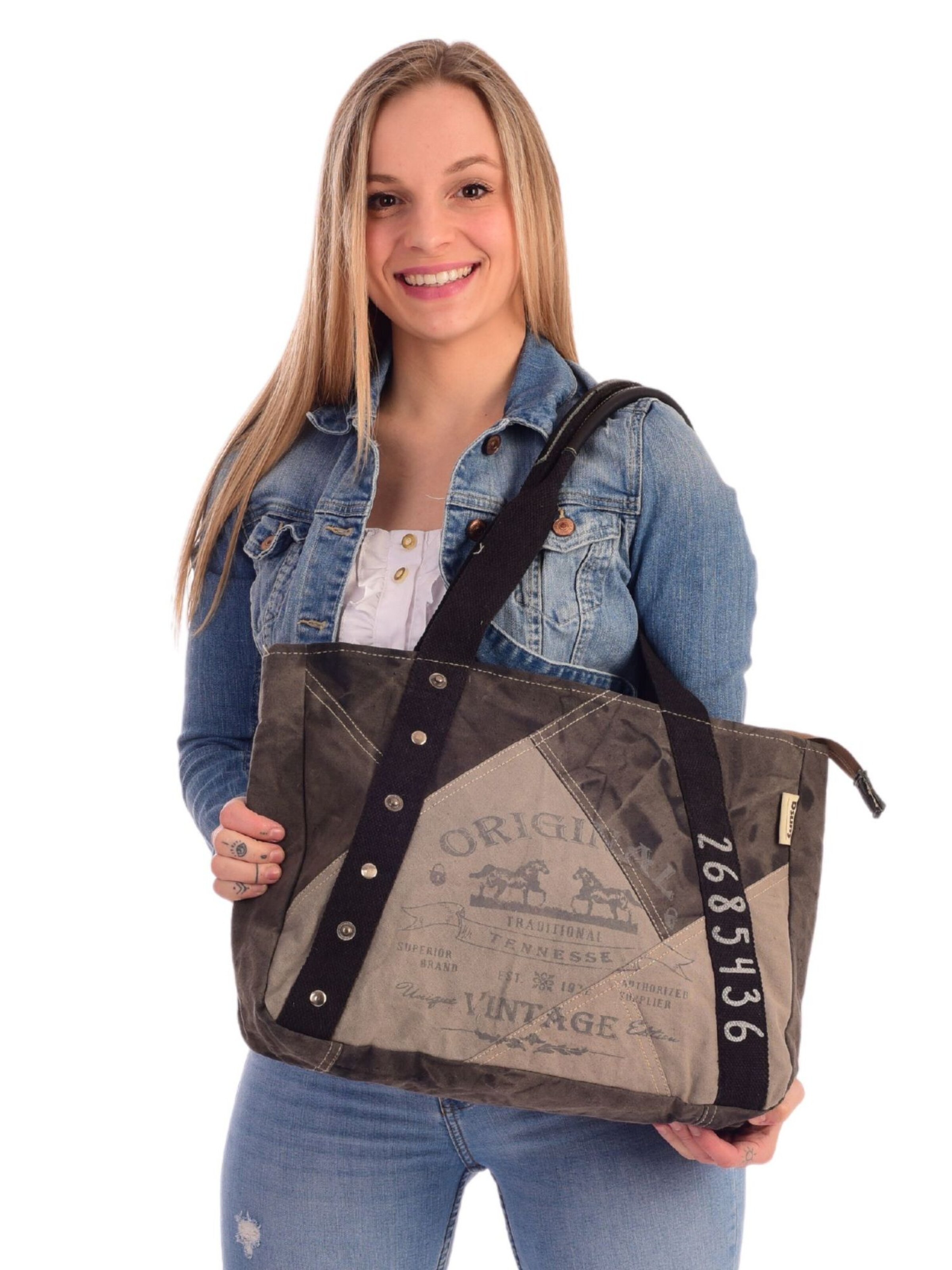 Sunsa Shopper 'Sunsa' in Black