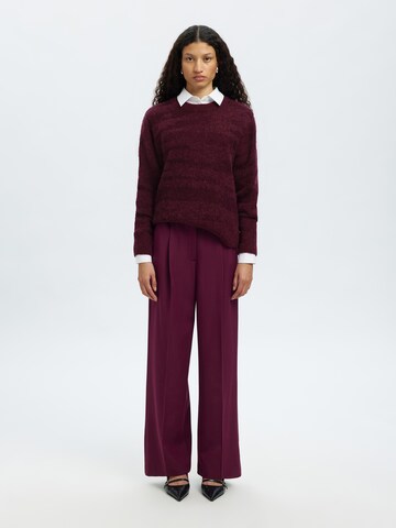 SELECTED - Pullover 'SLFBILLIE' em roxo