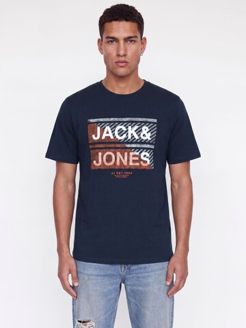 JACK & JONES Shirt in Blue