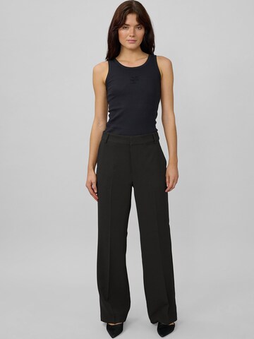 My Essential Wardrobe Loose fit Trousers with creases in Black