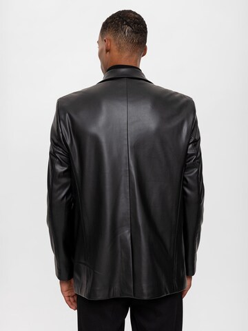 Coupe regular Veste de costume Antioch en noir