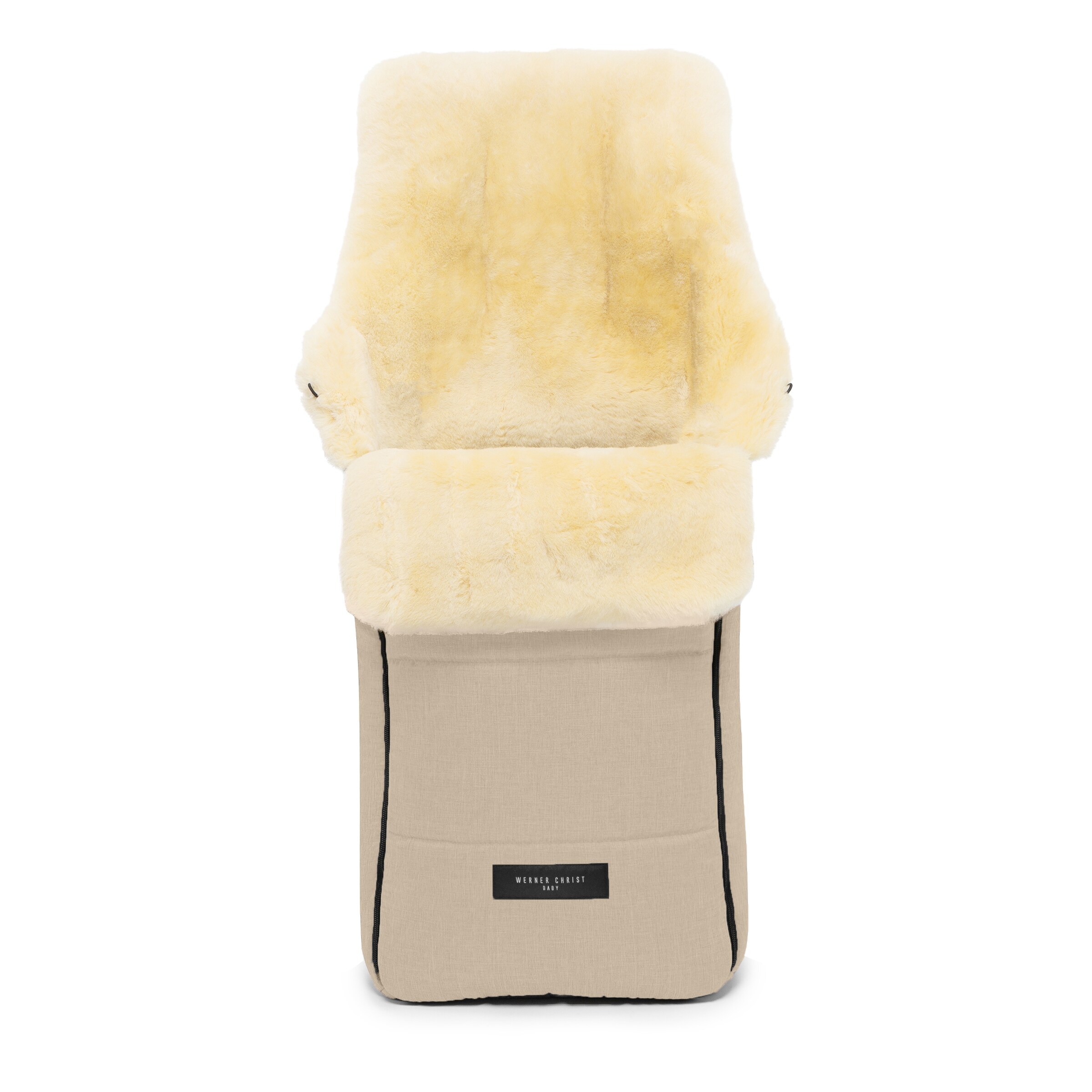 Werner Christ Baby Pushchair Accessories 'AROSA' in Beige: front