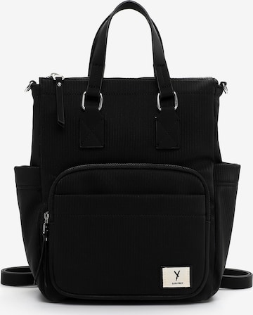 Zaino 'Ricky' di Suri Frey in nero: frontale