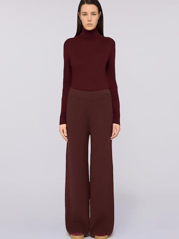 Wide Leg Pantalon Trussardi en marron