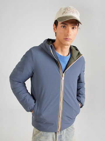K-Way Weatherproof jacket 'Jack St' in Blue: front