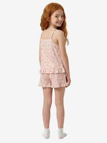 Penti Pyžamo 'PENTI Mädchen-Pyjama-Set Pinky Kiraz mit kurzen Ärmeln' – pink