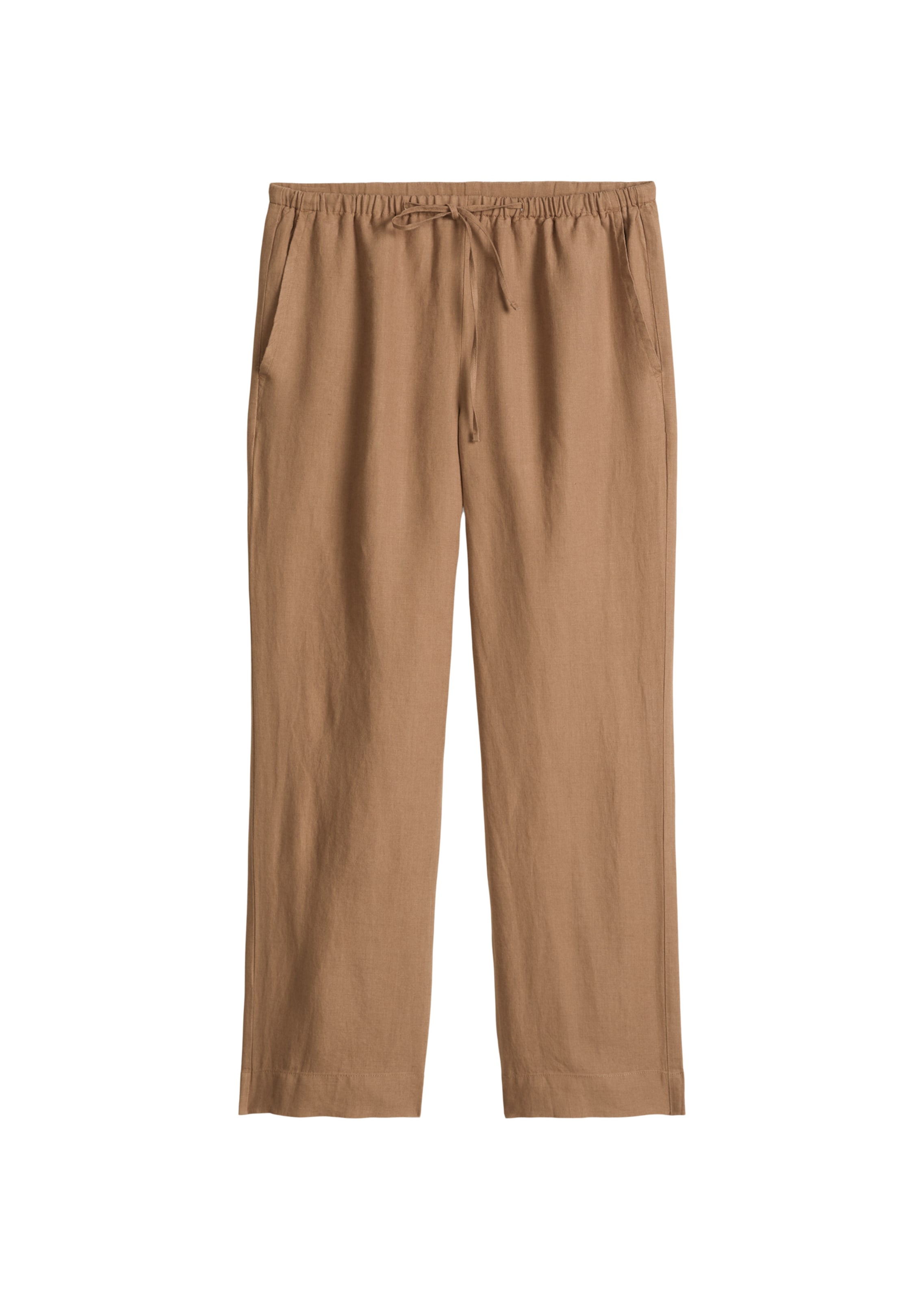 Marc O'Polo Loosefit Hose in Braun: Vorderseite