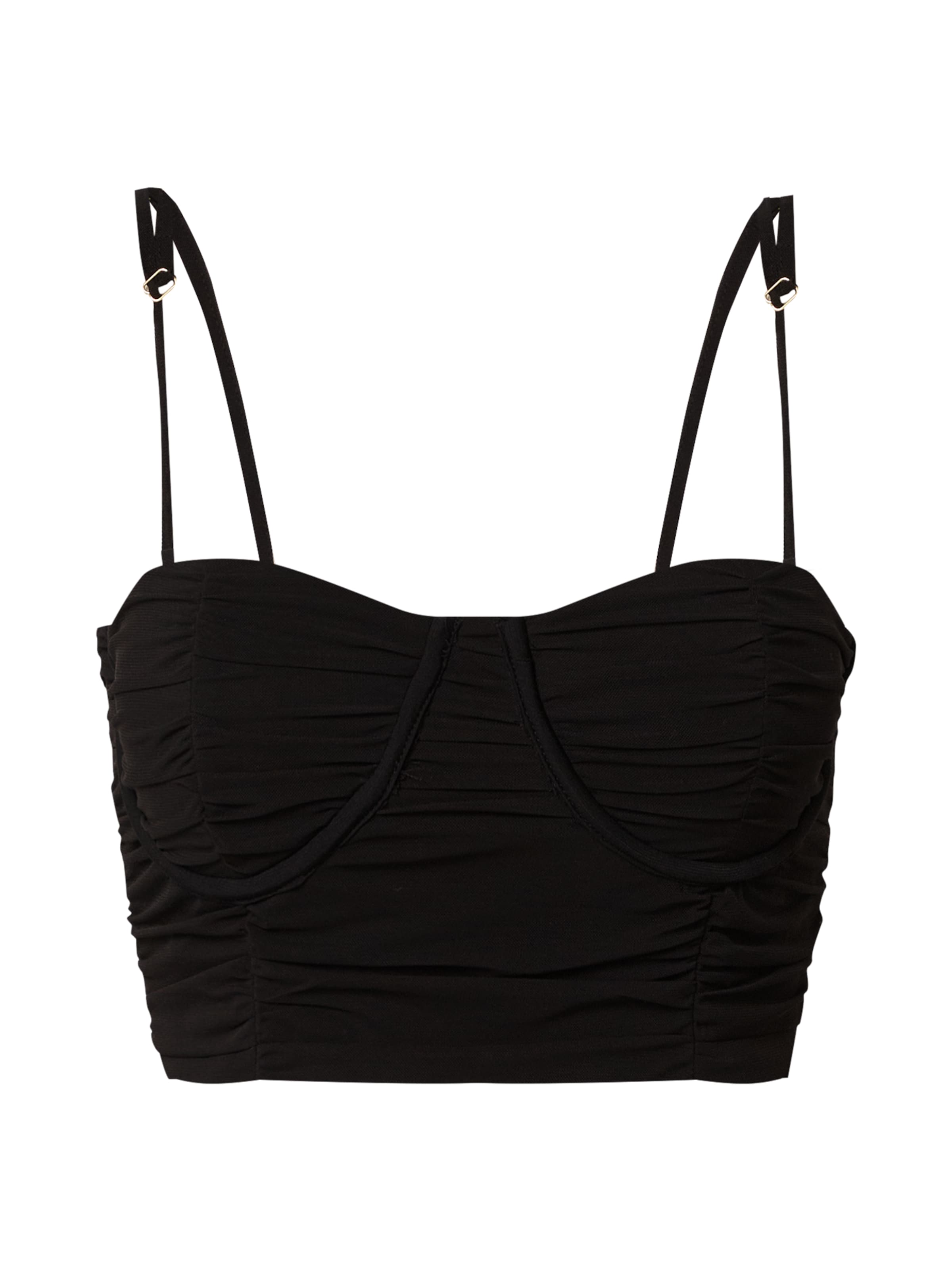 CLUB L LONDON Top - Čierna: predná strana