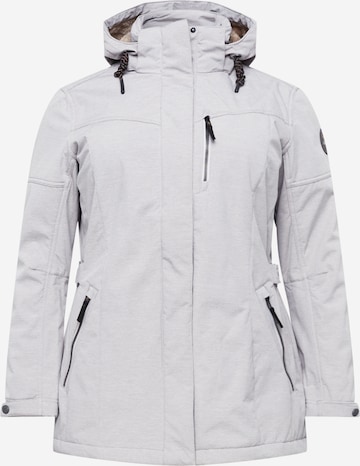 KILLTEC Outdoor Jacket in Grey: front