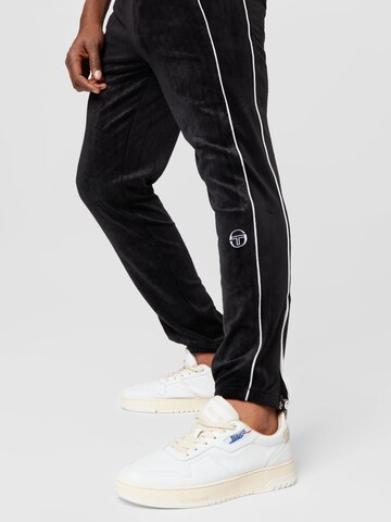 Sergio Tacchini Regular Hose in Schwarz