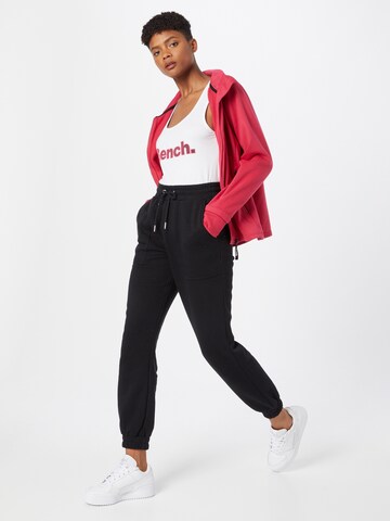 BENCH Sweatjacke 'HAYLO' in Rot