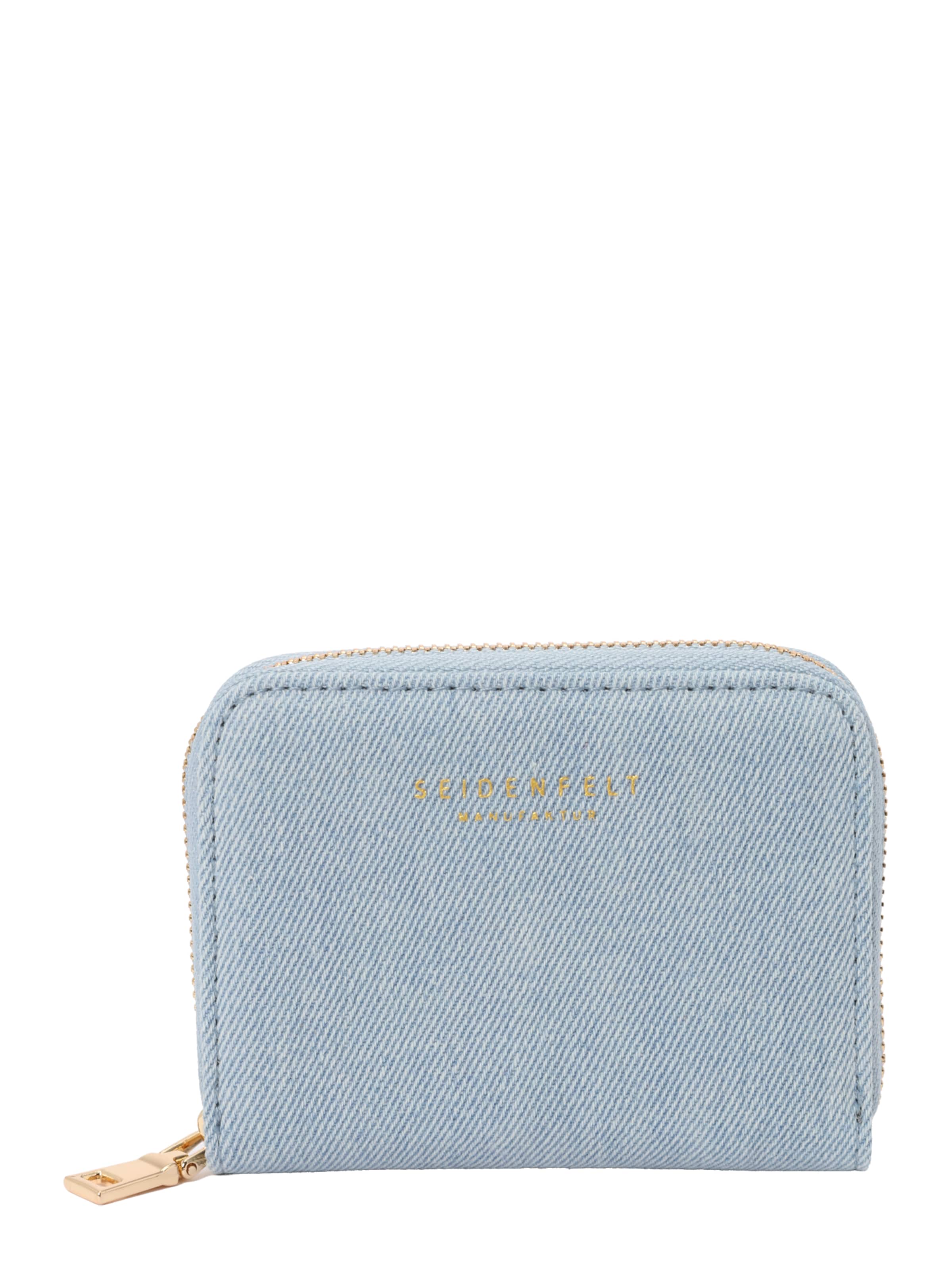 Porte-monnaies 'YLVA' Seidenfelt en bleu : devant