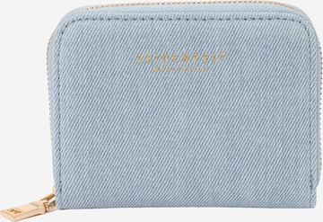 Porte-monnaies 'YLVA' Seidenfelt en bleu : devant