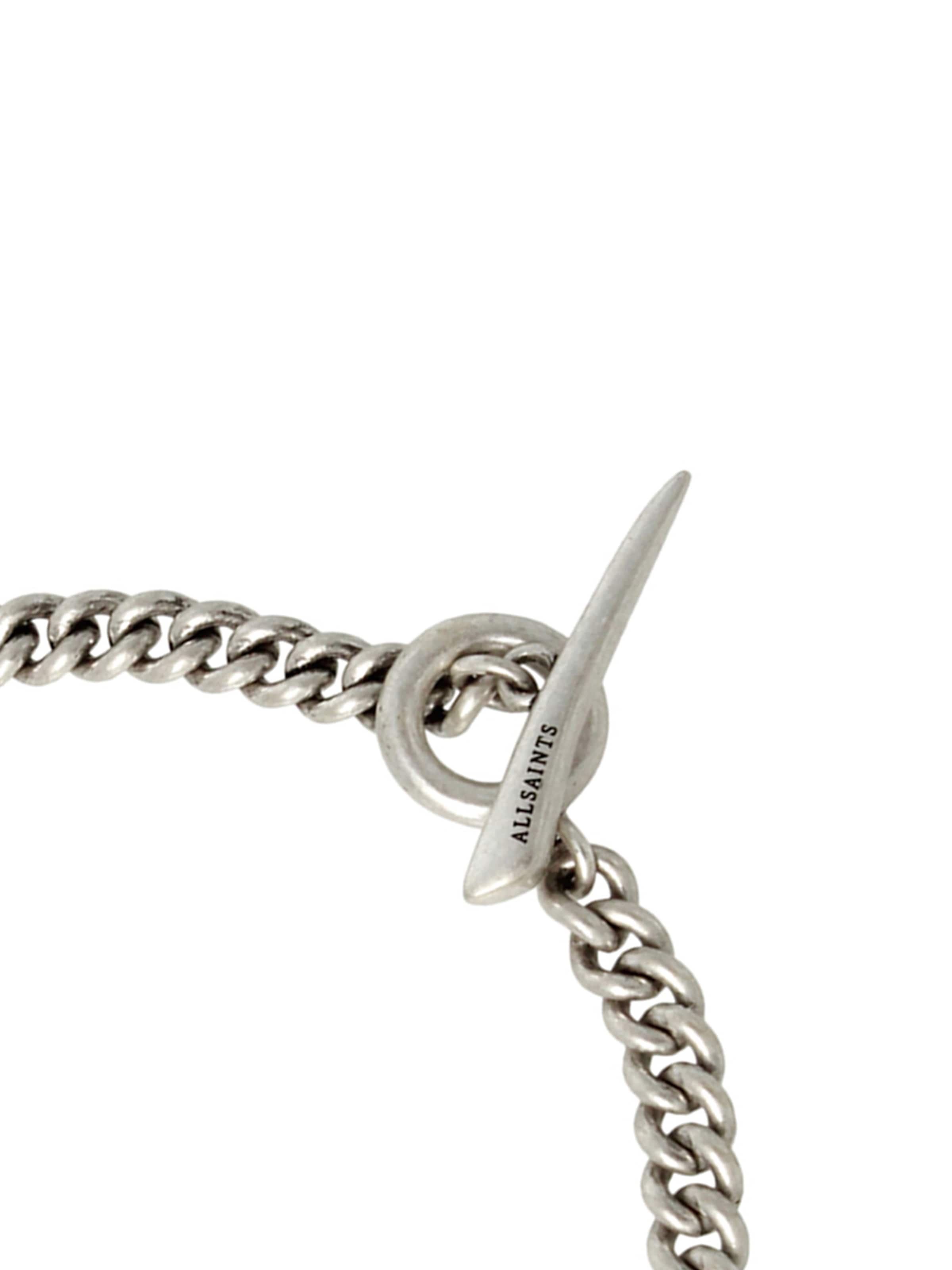 Braccialetto di AllSaints in argento