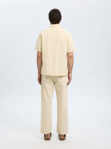 Comfort fit Camicia di SELECTED in beige