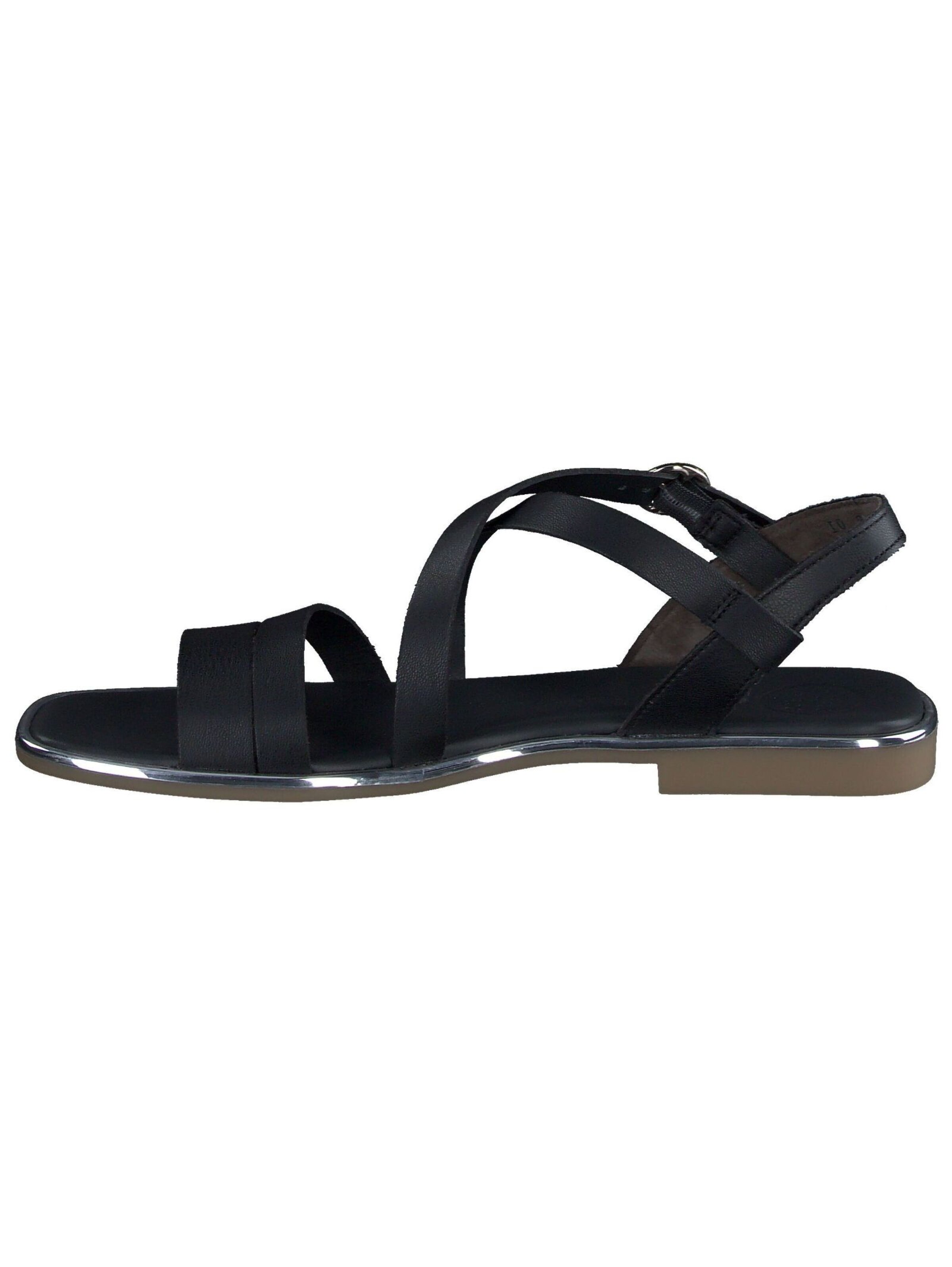 Paul Green Sandalen met riem in Zwart