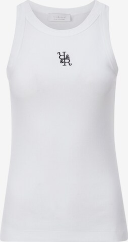 Rich & Royal Top in White: front