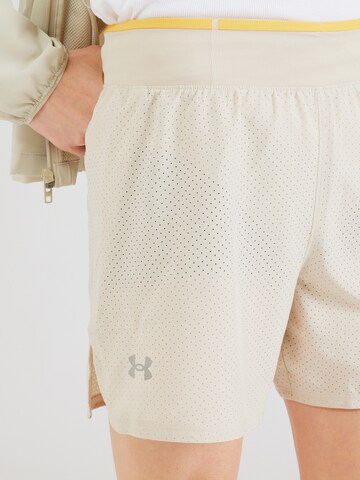 UNDER ARMOUR Обычный Спортивные штаны в Бежевый