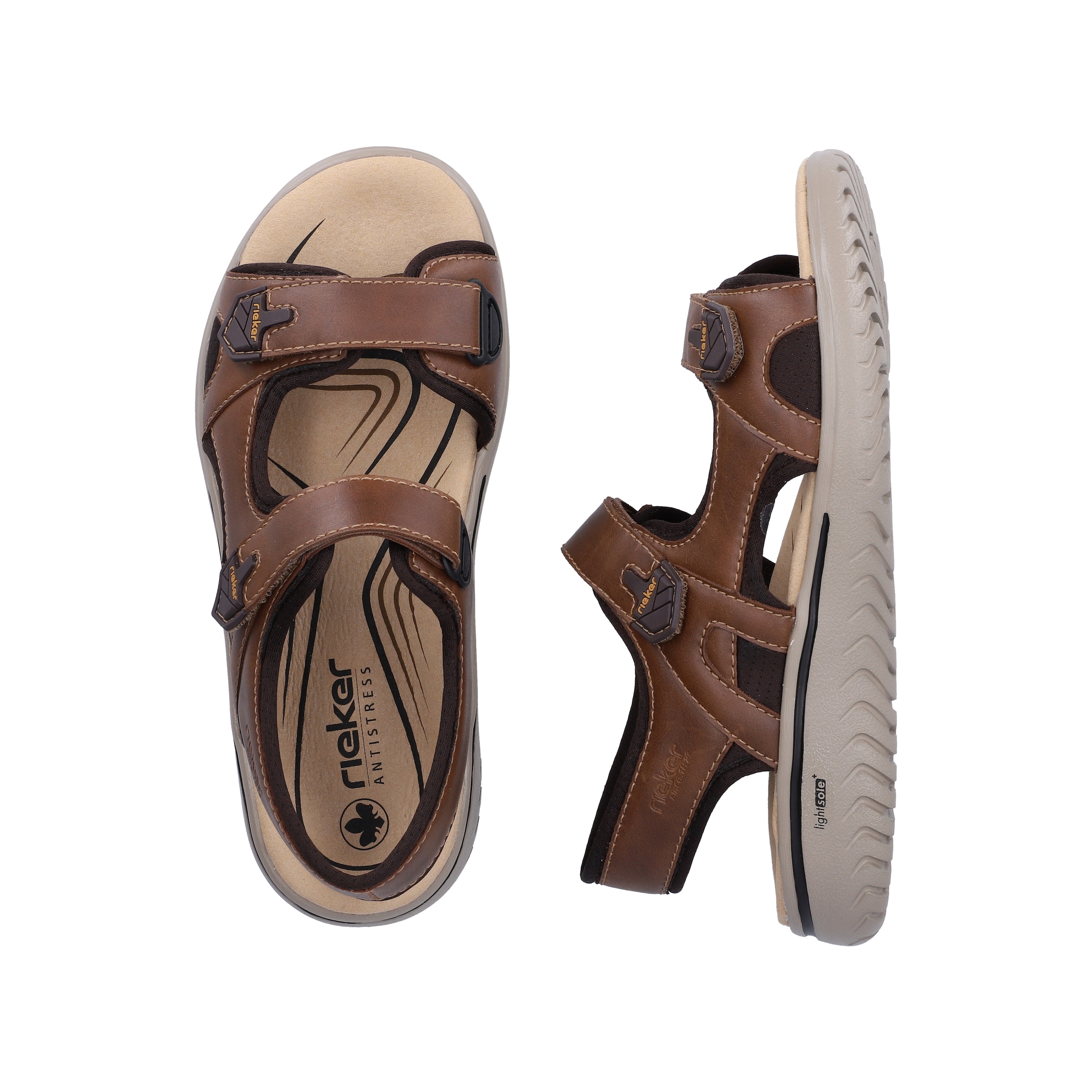Sandales de randonnée '26455' Rieker en marron