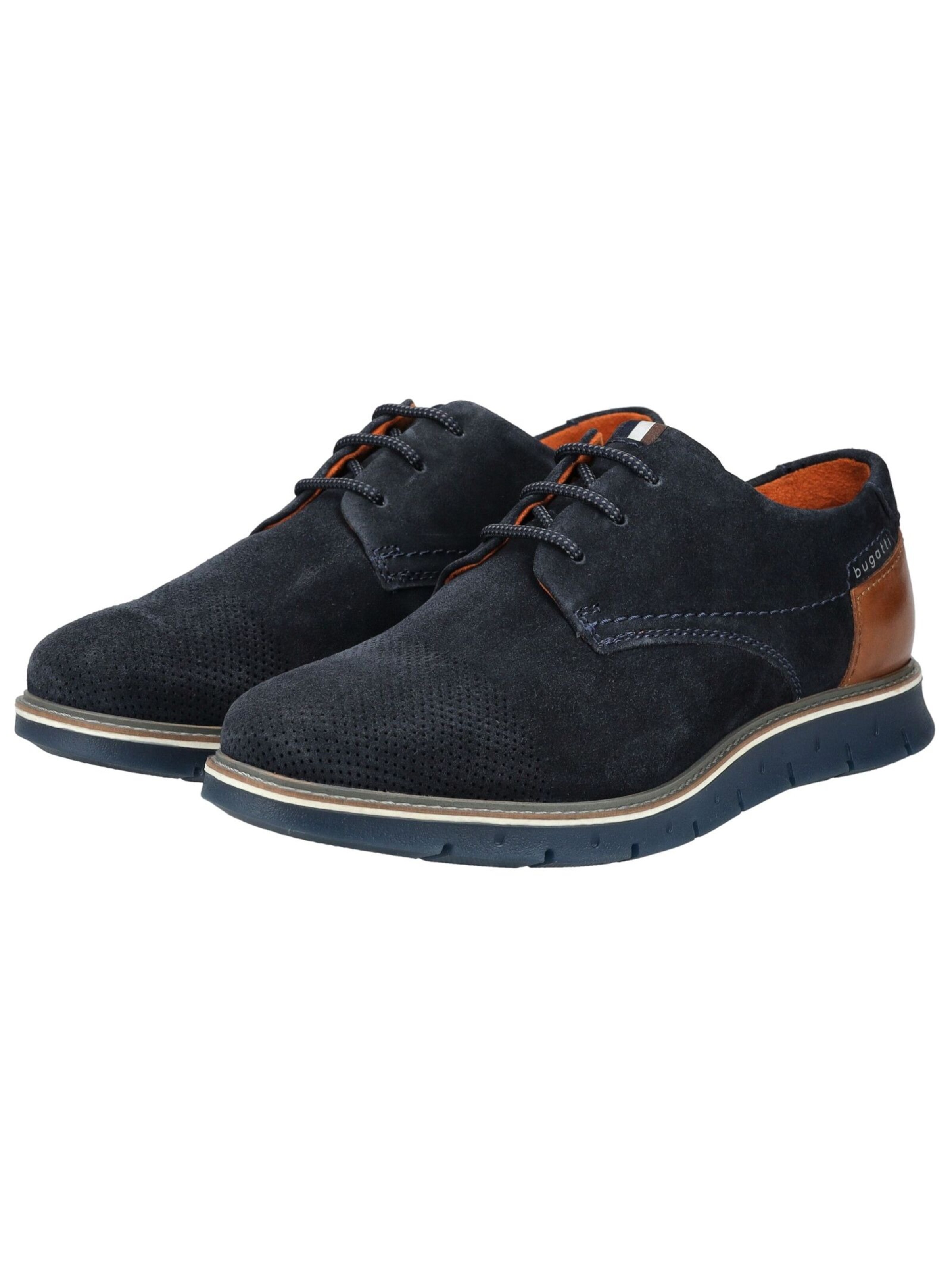 bugatti Schnürschuh in Blau