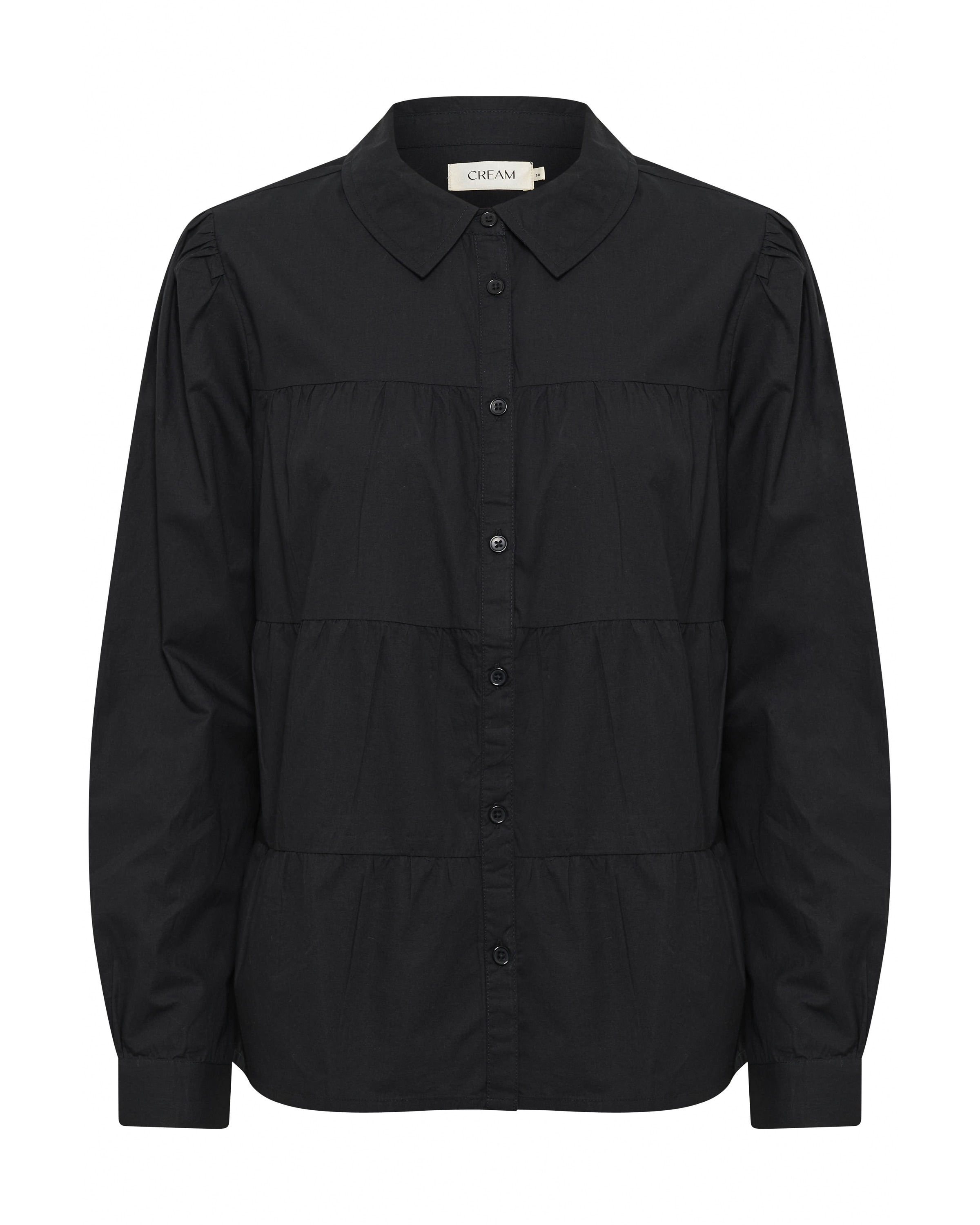 Cream Блузка 'CR Malinka' в Черный: спереди