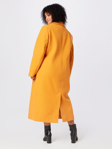 River Island Plus Płaszcz przejściowy w kolorze pomarańczowy