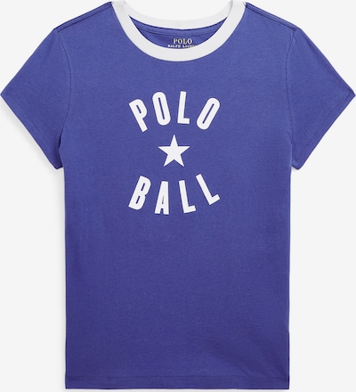 Polo Ralph Lauren T-Shirt en indigo / blanc, Vue avec produit
