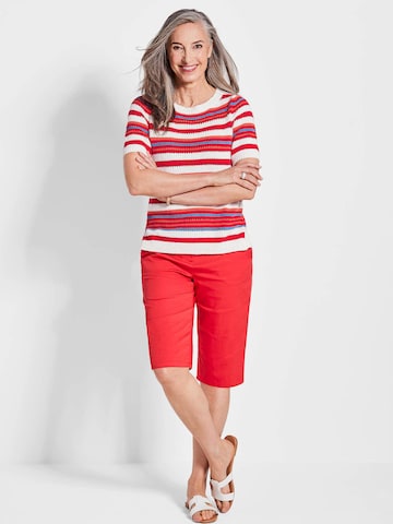 Goldner Trui in Rood