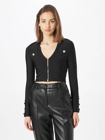 Karen Millen Neuletakki värissä musta: etupuoli