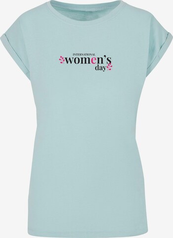 T-shirt 'WD - International Women's Day 5' Merchcode en bleu : devant