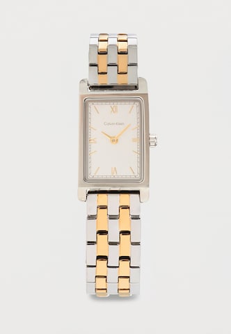 Calvin Klein - Reloj analógico 'LIGHT' en plata: frente